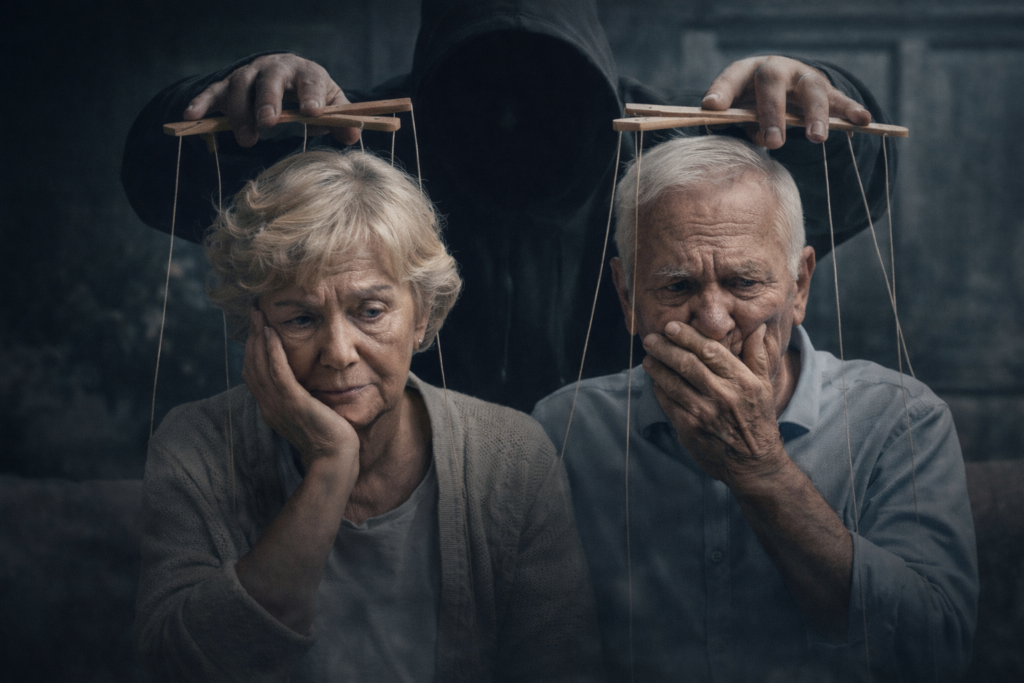 Seniorzy narażeni na oszustwa - manipulacja i wyłudzanie pieniędzy